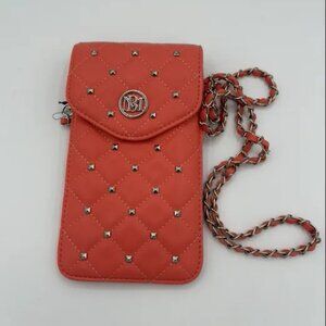 Badgley Mischka Coral Crossbody Phone Wallet (Vegan Leather)  #74